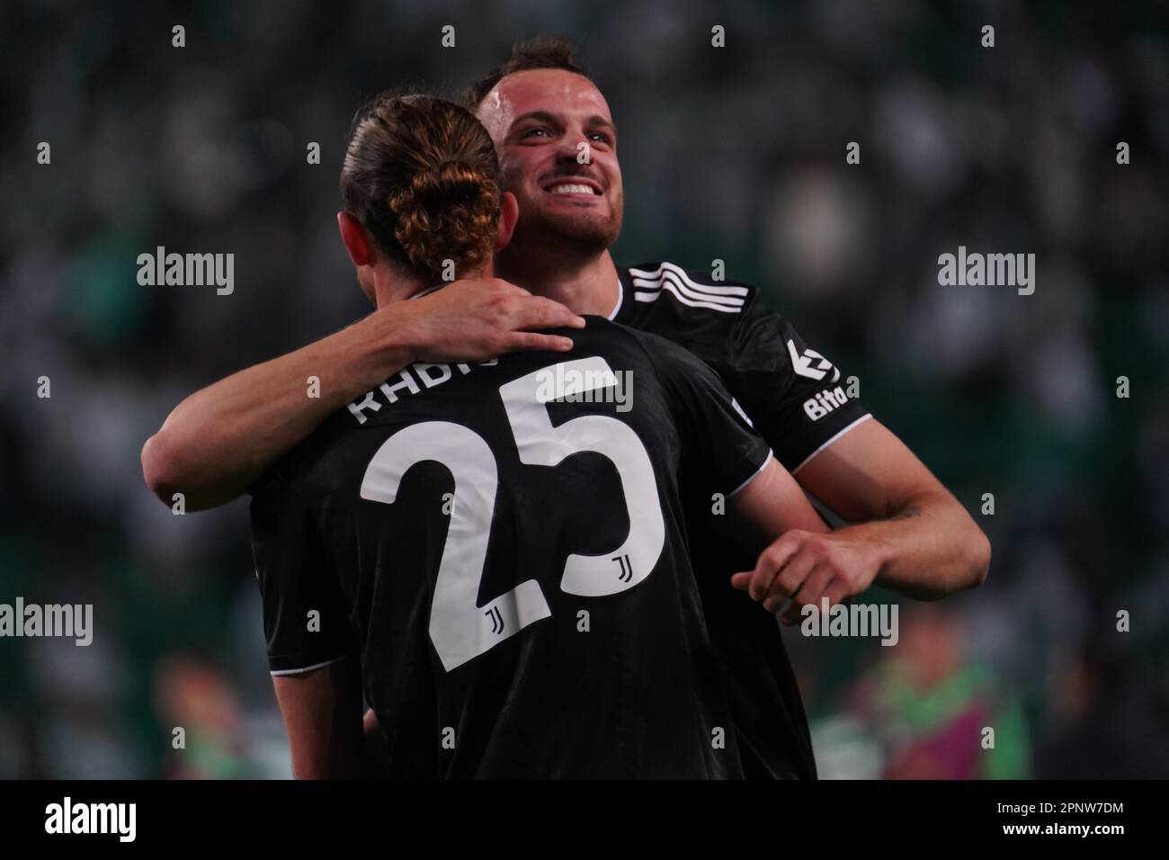 Lisbon, Lisbon, Portugal. 20th Apr, 2023. ADRIEN RABIOT and FEDERICO ...