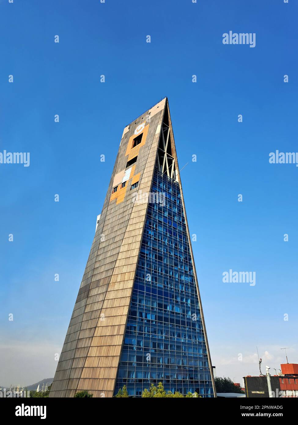 triangular prism building