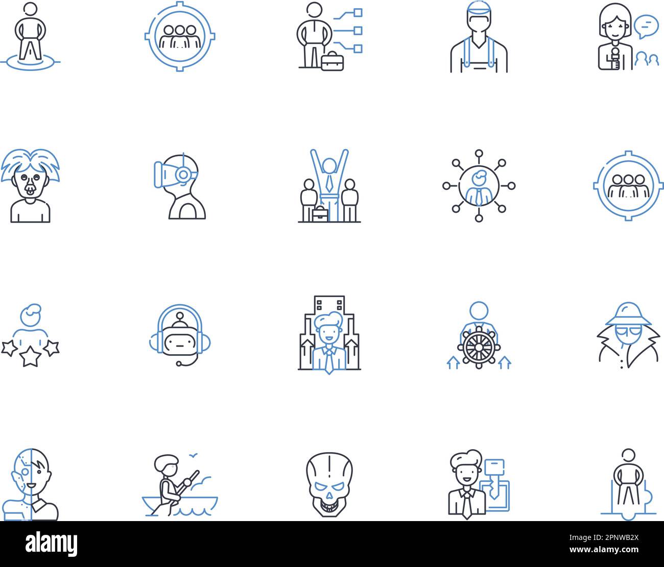 Proxies stock vector images alamy