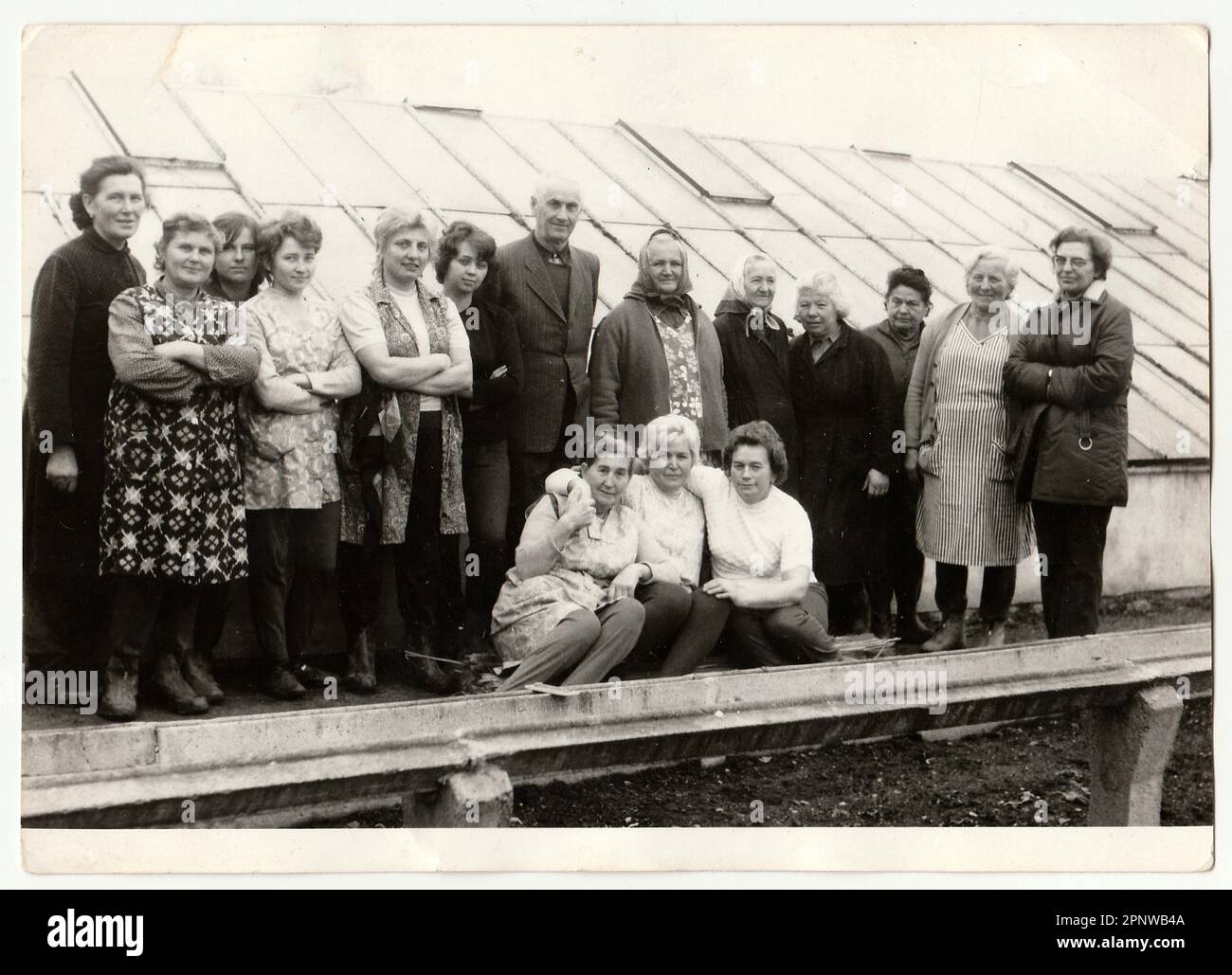 THE CZECHOSLOVAK SOCIALIST REPUBLIC, CIRCA 1980 Vintage photo shows
