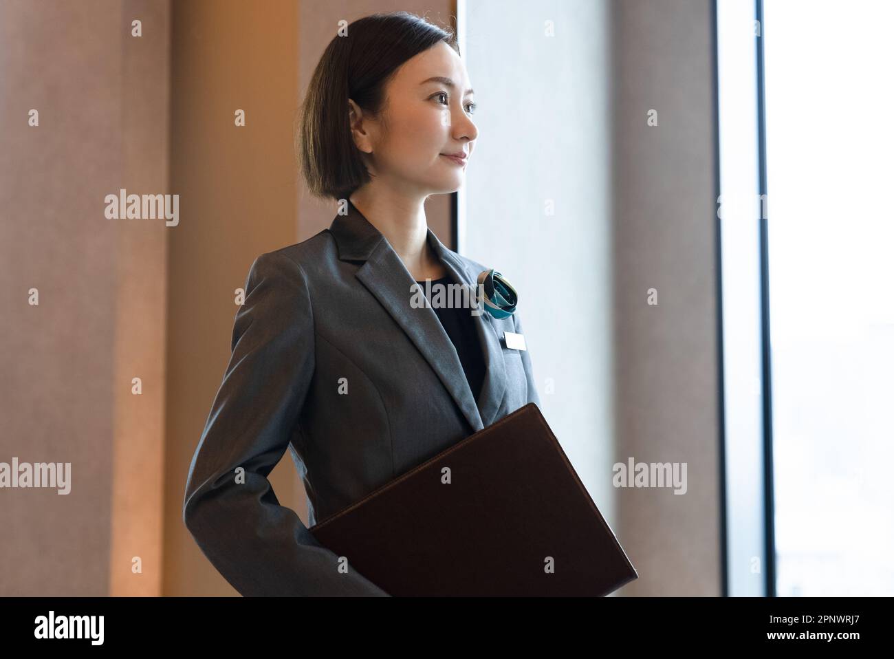Portraits Of Hotel Staff Stock Photo Alamy