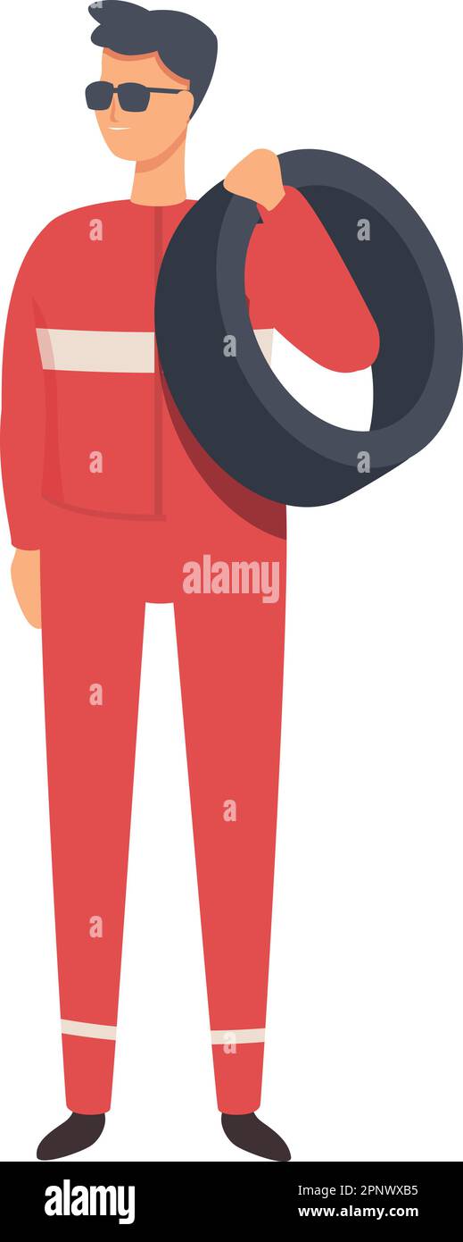 Racing tyre cartoon hi-res stock photography and images - Alamy