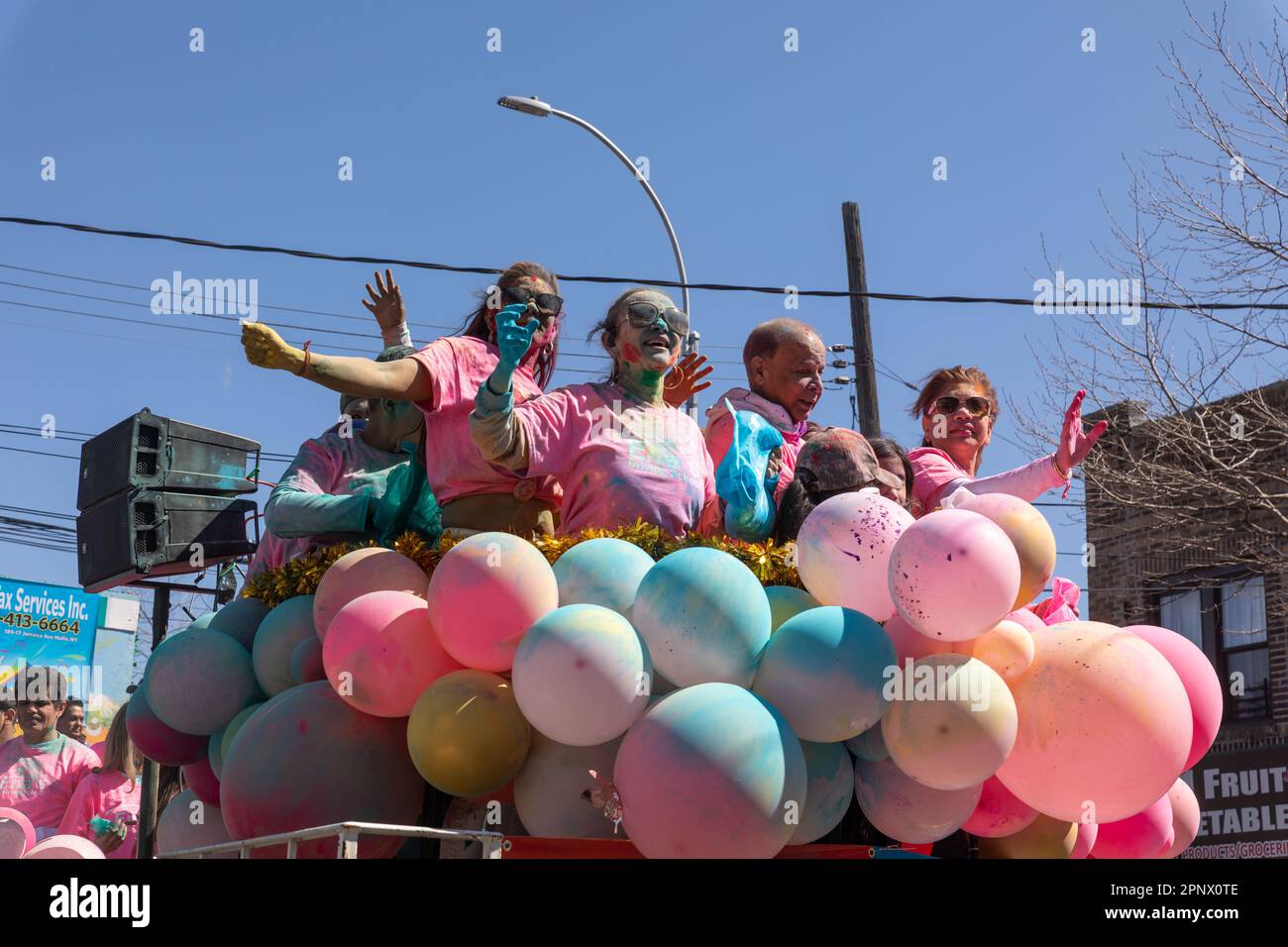 holi parade in nyc