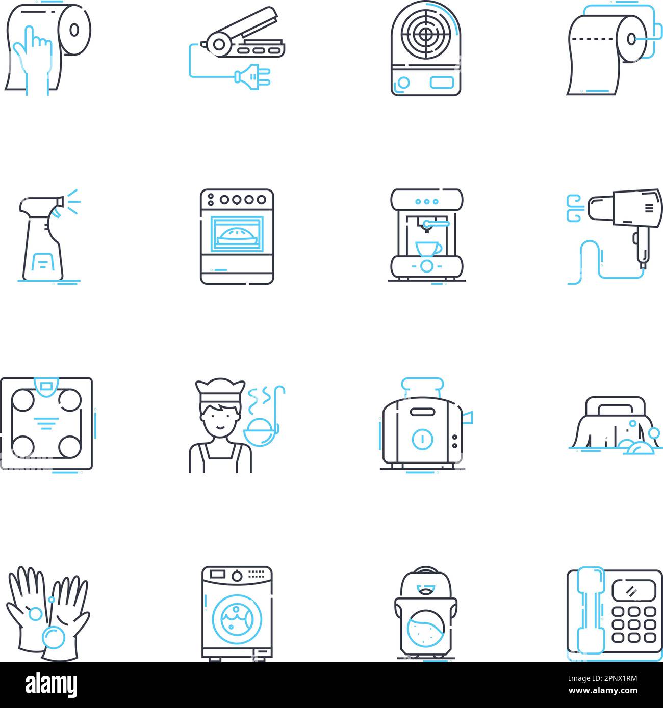 Table design linear icons set. Minimalist, Modern, Contemporary, Rustic ...