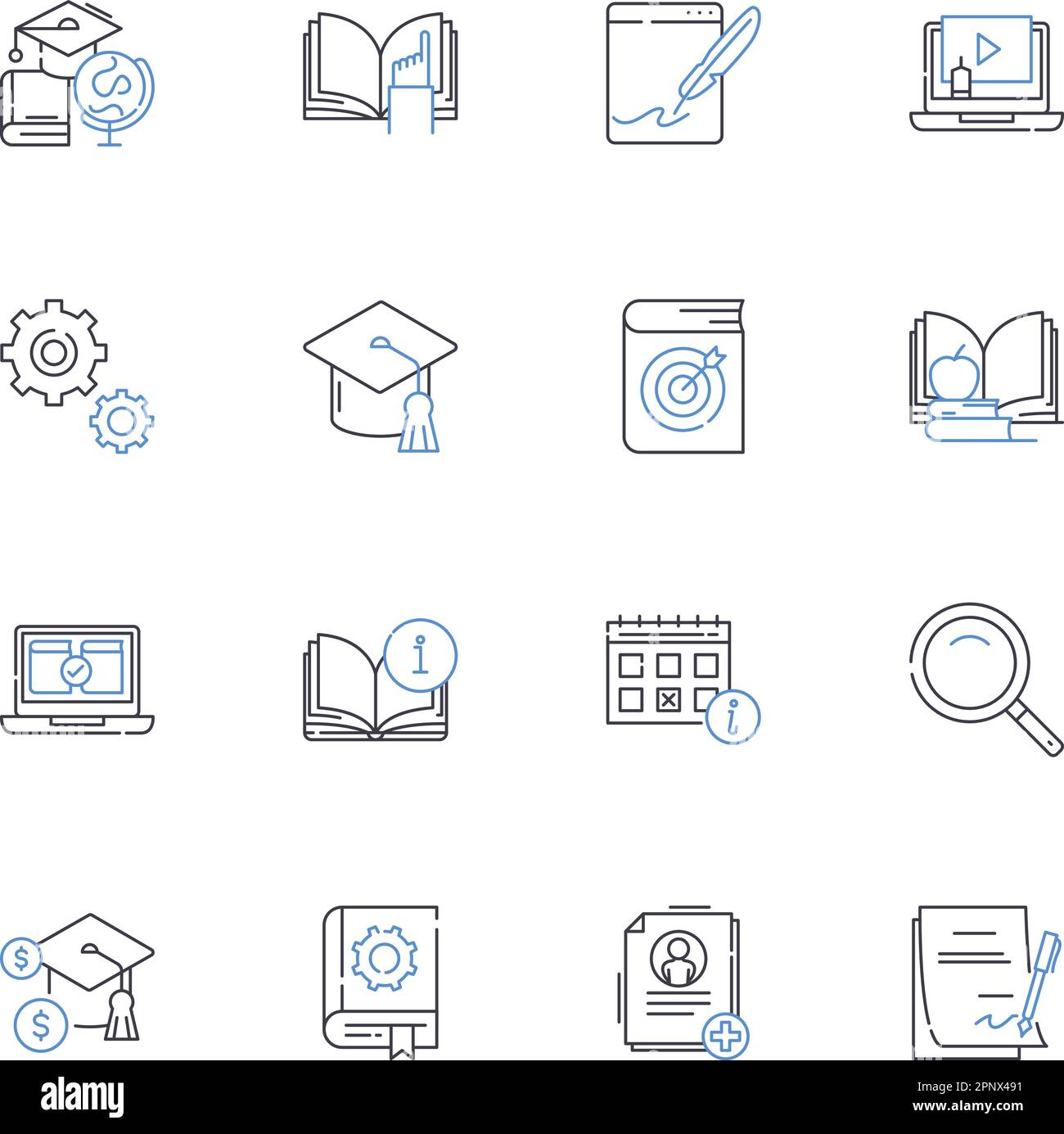 Social nerking line icons collection. Connections, Nerking, Interaction ...
