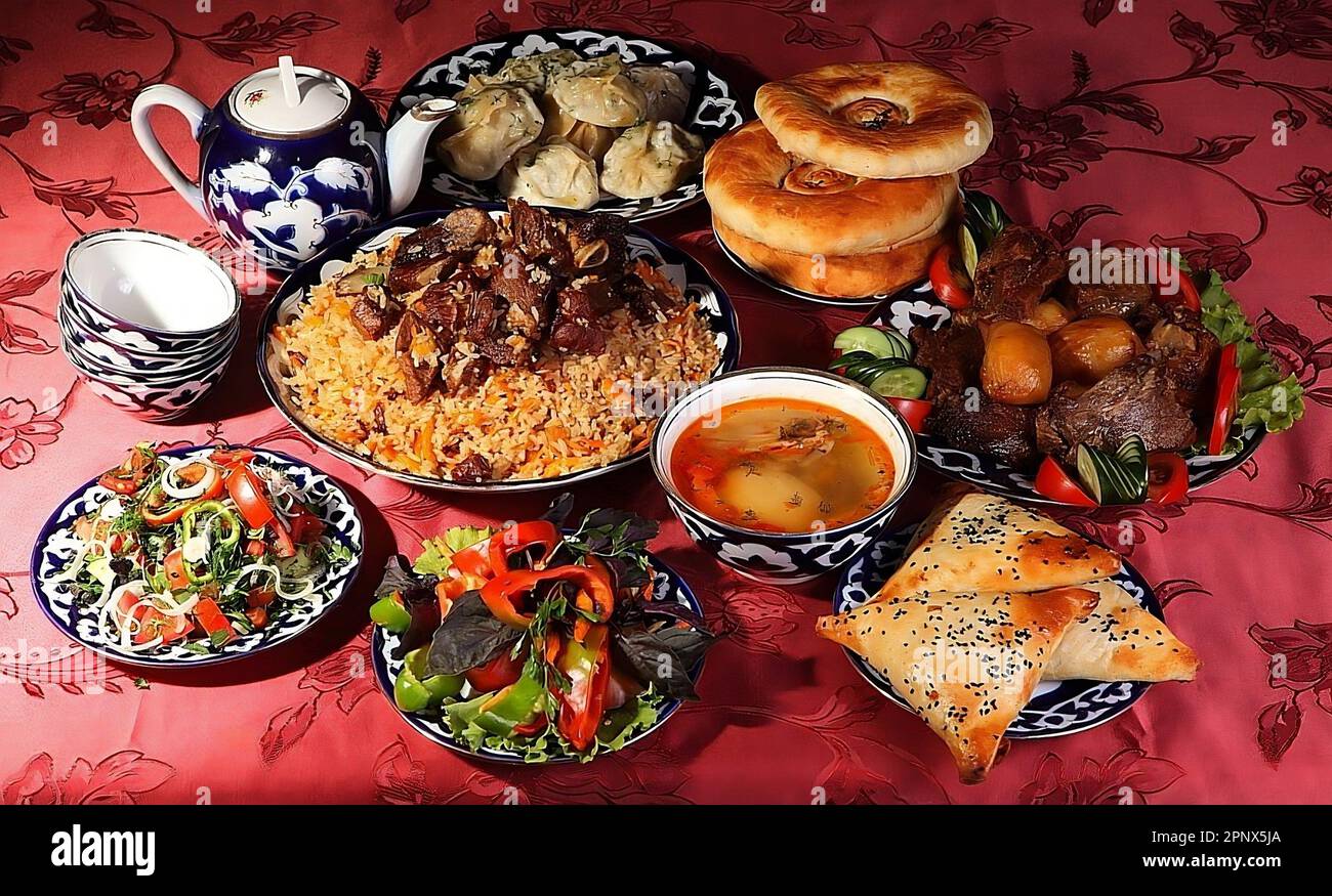 uzbek-tablecloth-hi-res-stock-photography-and-images-alamy