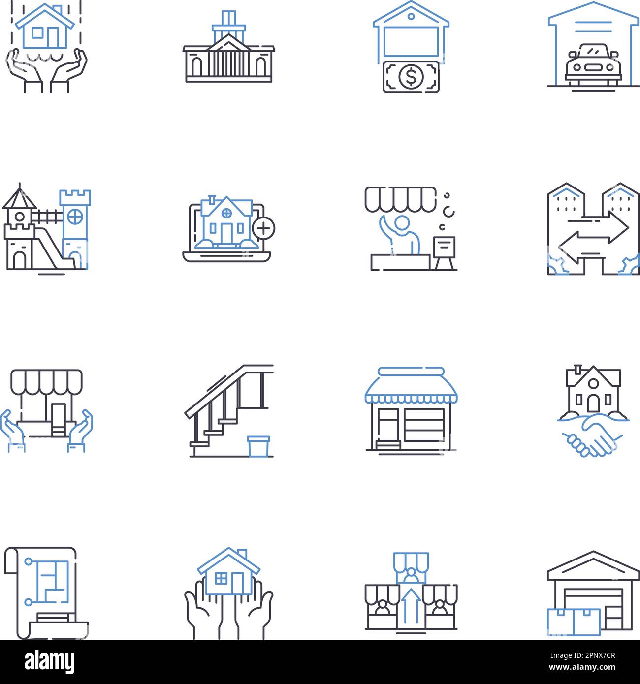 Vacation properties Stock Vector Images - Alamy