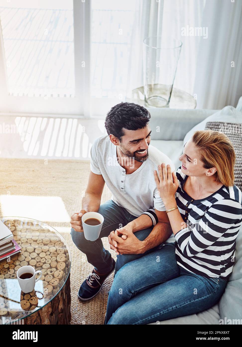 They understand the importance of communication. High angle shot of an