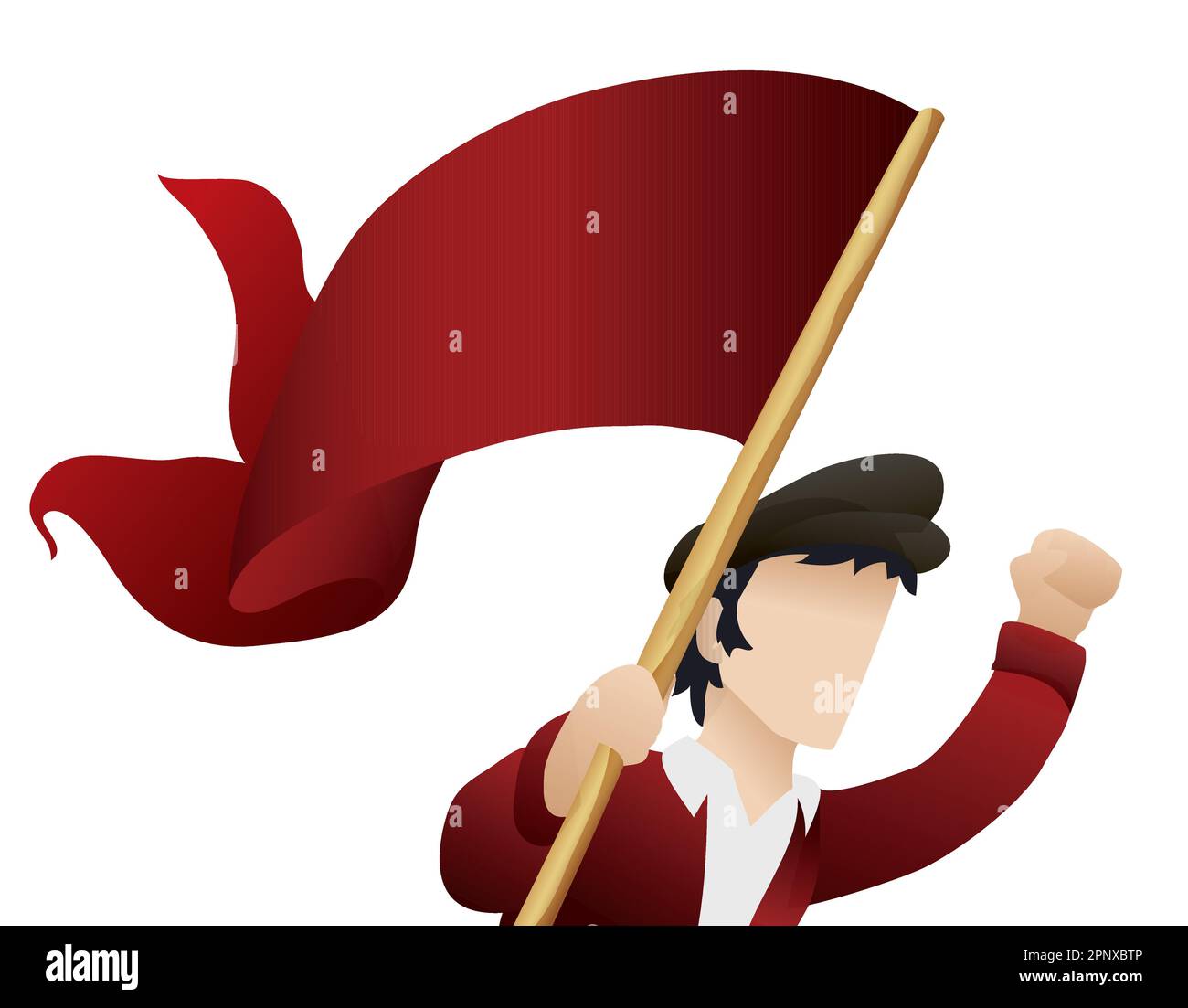 portrait-a-held-stock-vector-images-alamy