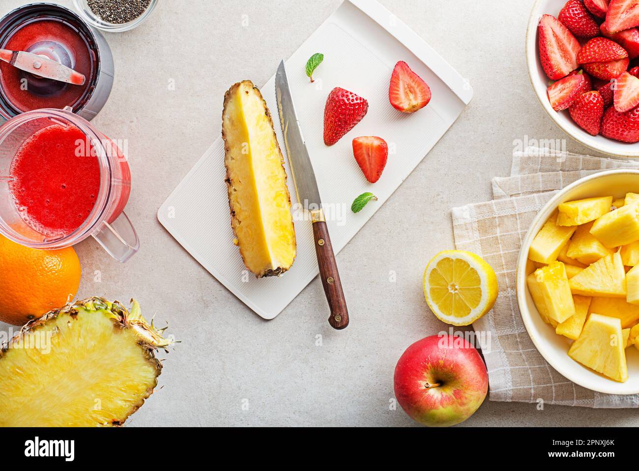 How to make fruit smoothies