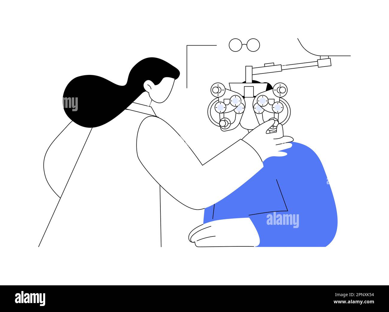 Eyeglasses prescription abstract concept vector illustration Stock Vector Image & Art Alamy