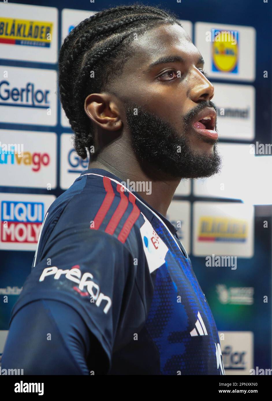 during the IHF Men's World Championship 2023, Final Handball match between  France and Denmark on January 29, 2023 at Tele2 Arena in Stockholm, Sweden  - Photo Laurent Lairys / DPPI Stock Photo - Alamy