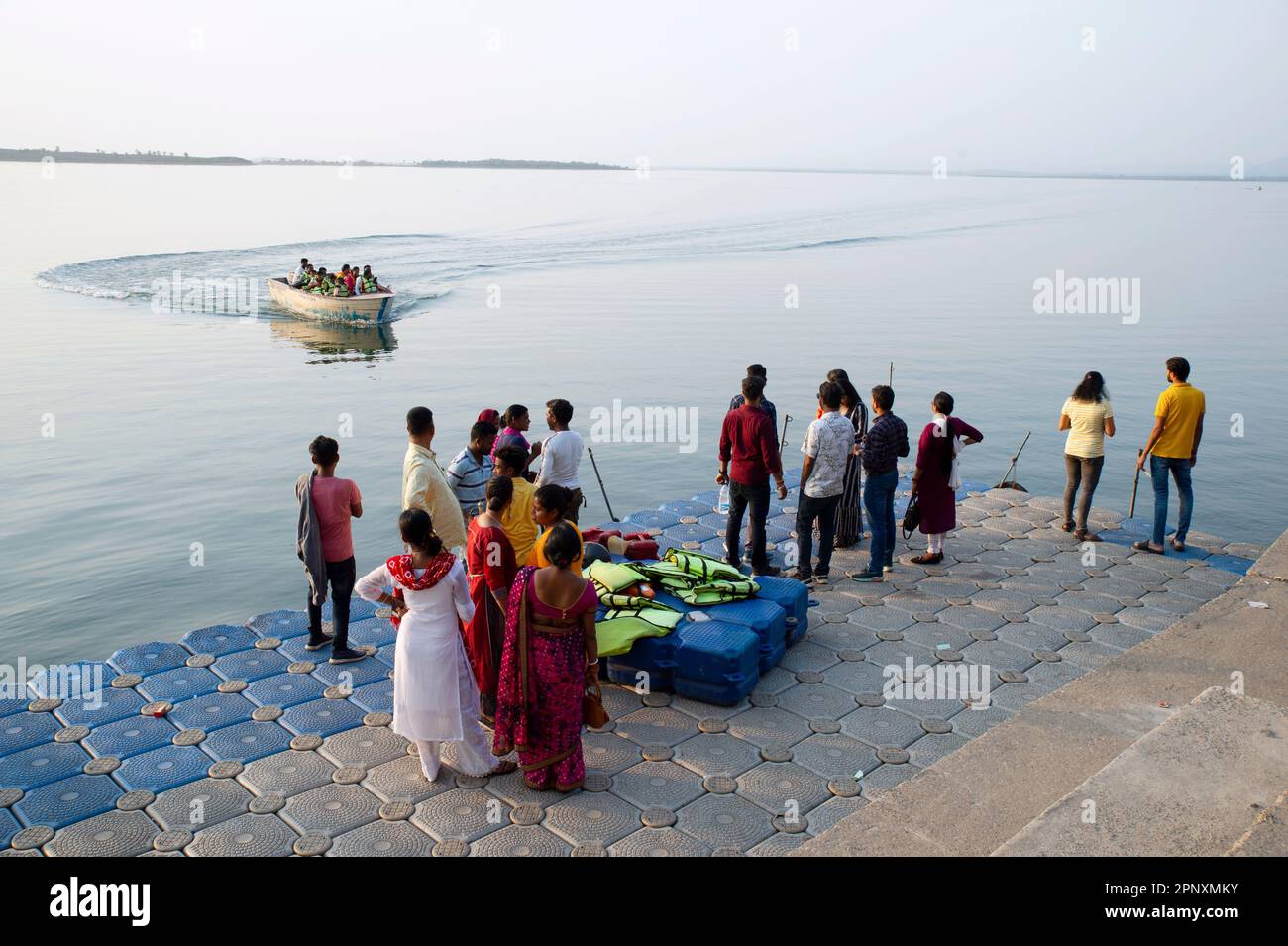 Lake in Jharkhand Stock Photo