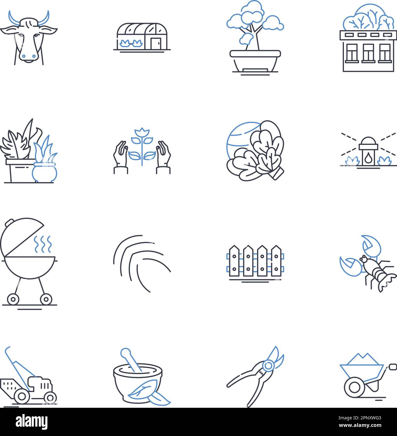 Media Broadcasting Line Icons Collection Television Radio Podcasts Streaming Live 
