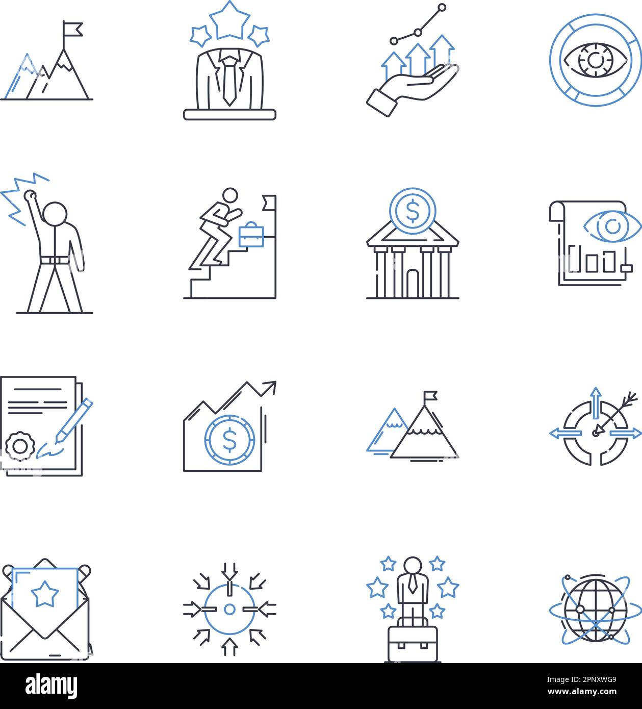 E-commerce Model line icons collection. Online, Marketplace ...