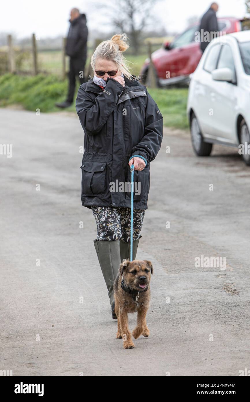 Kent, UK. April 20, 2023. The funeral of Paul O'Grady takes place in