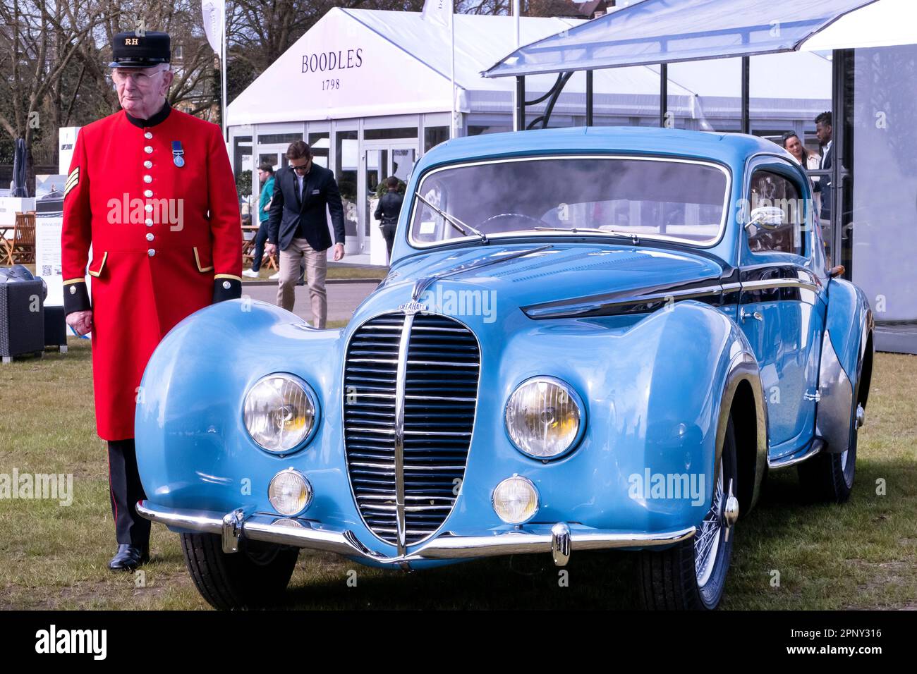 Salon Prive London 2023. Location the Royal Hospital Chelsea Stock