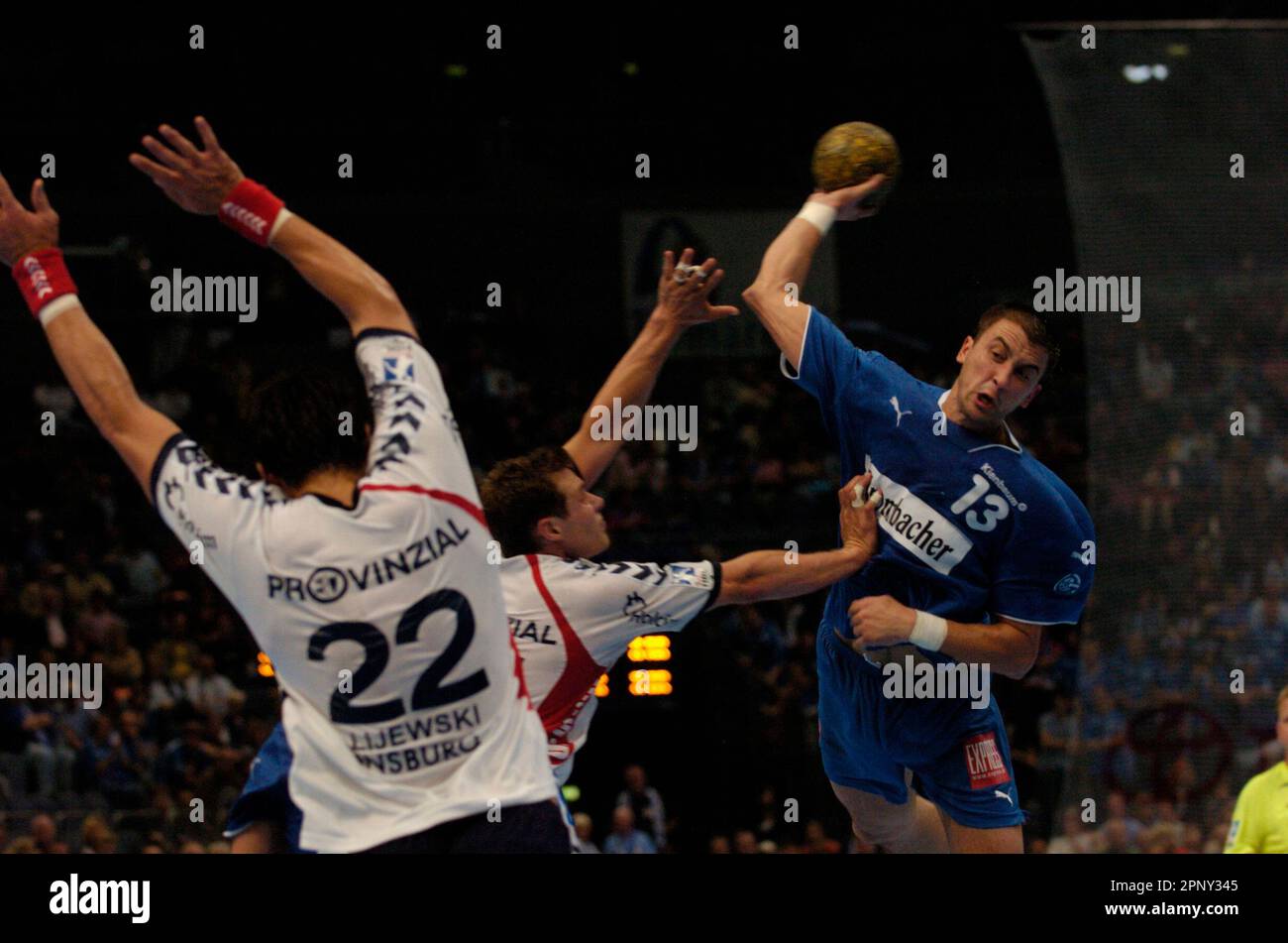 Momir Ilic, Aktion Handball Bundesliga VFL Gummersbach SG Flensburg