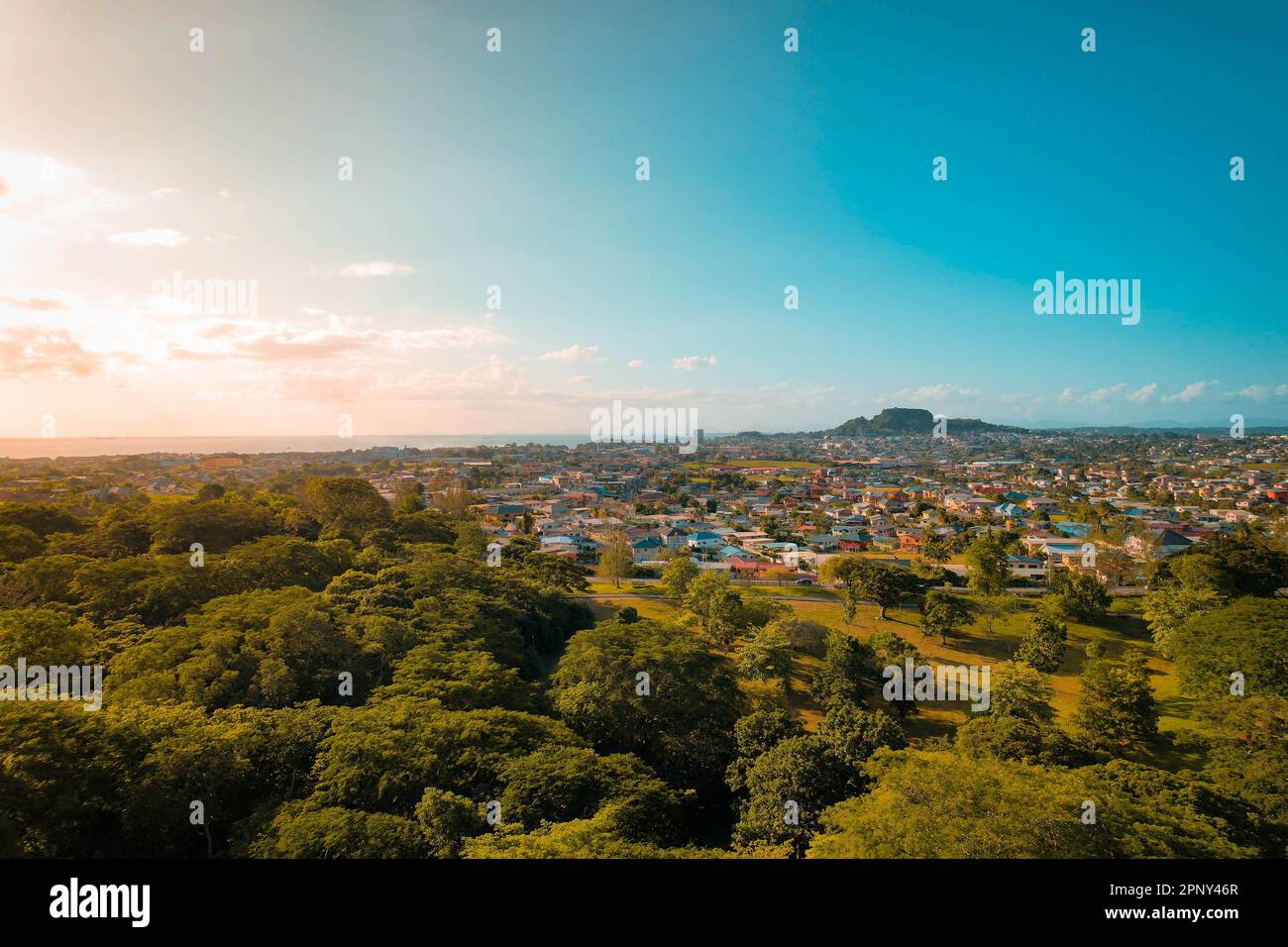 The City of San Fernando, Trinidad Stock Photo