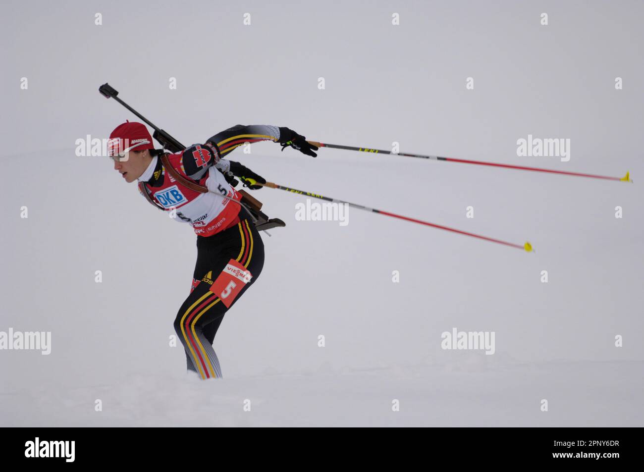 Sabrina BUCHHOLZ, Aktion, Biathlon 10KM Verfolgung der Frauen am 8.12. ...