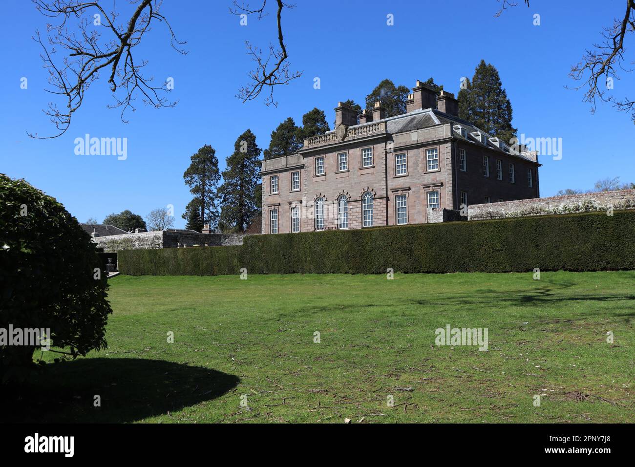 House of Dun Stock Photo Alamy