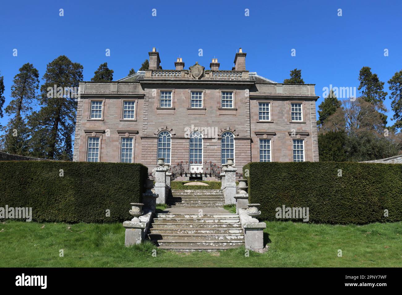 House of Dun Stock Photo Alamy