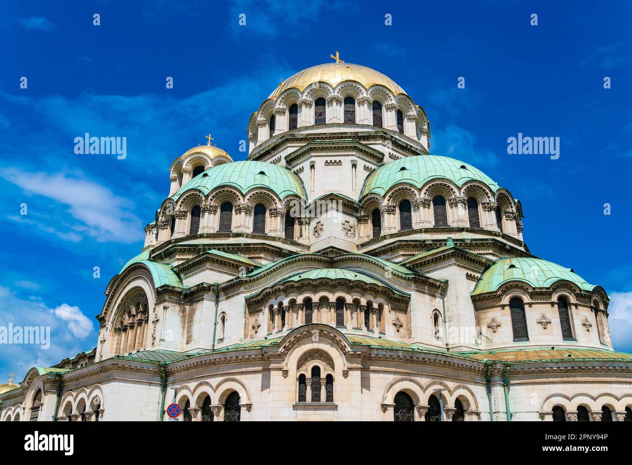 st. alexander nevsky cathedral sofia bulgaria Stock Photo