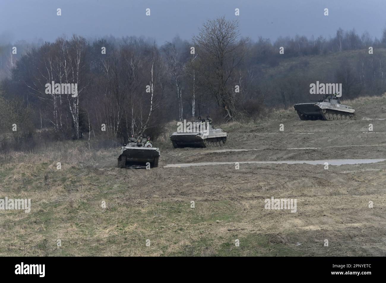 Libava, Czech Republic. 20th Apr, 2023. Training of members of the ...