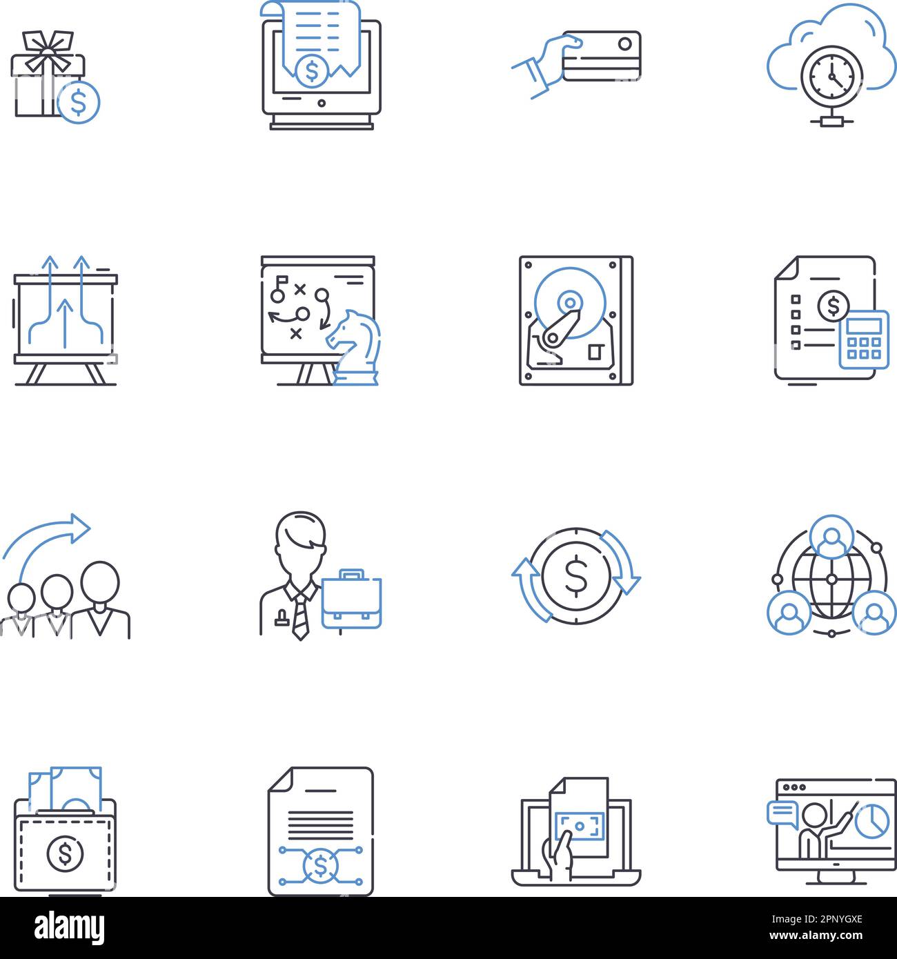 Voice recognition line icons collection. Speech, Recognition, Command ...