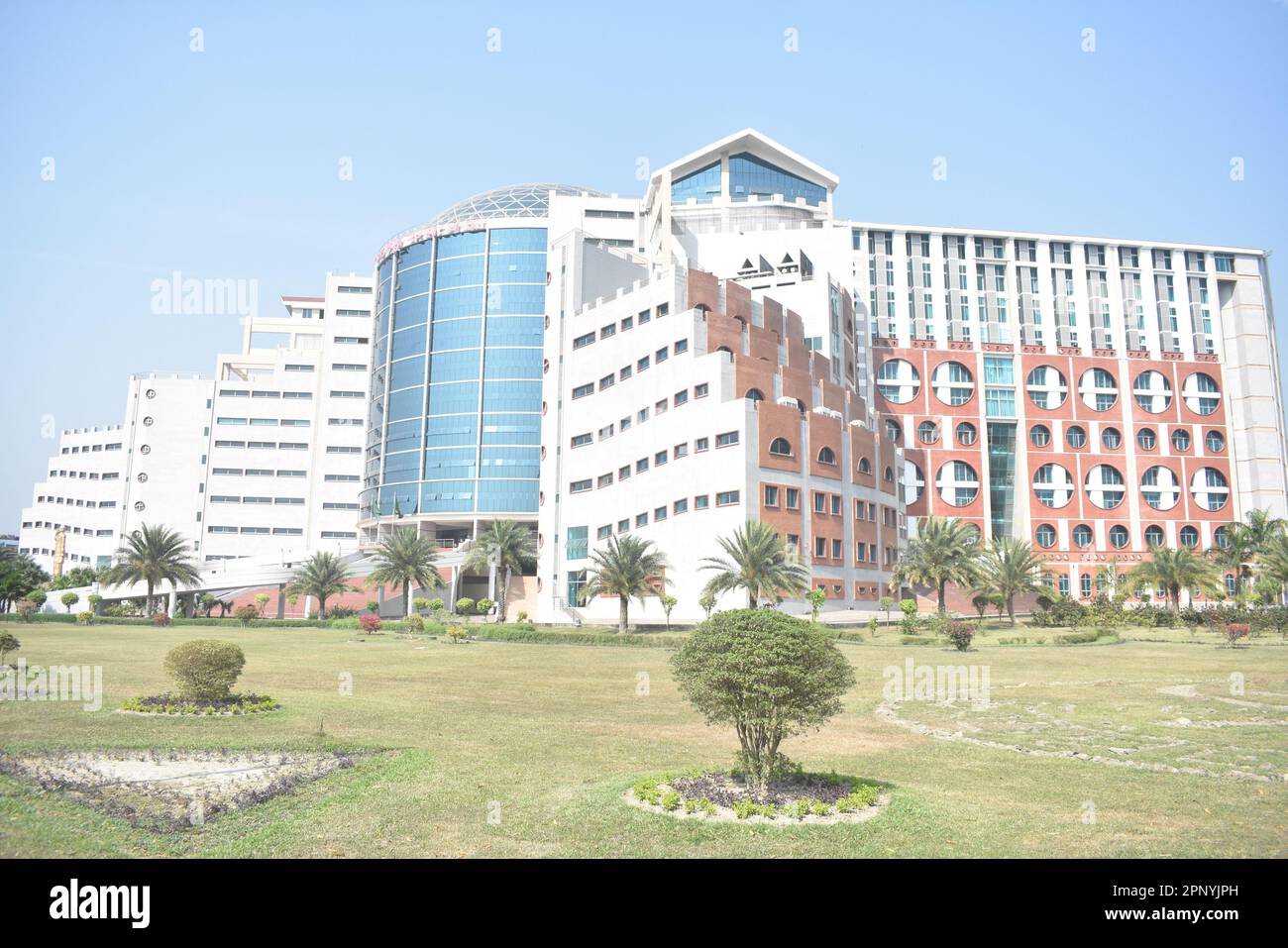 Bangladesh Military Academy (BMA) which is located at Bhatiary in the Chittagong district of Bangladesh. Army officers take their training from here. Stock Photo