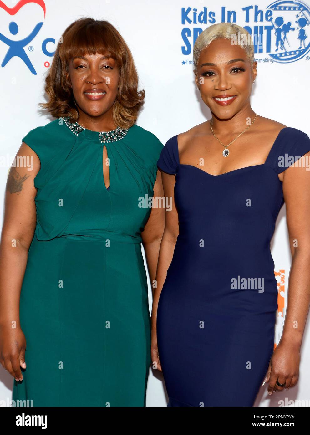 Beverly Hills, Ca. 20th Apr, 2023. Selena Martin, Tiffany Haddish at