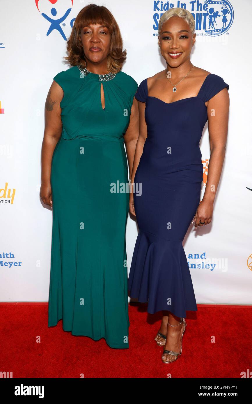 Beverly Hills, Ca. 20th Apr, 2023. Selena Martin, Tiffany Haddish at