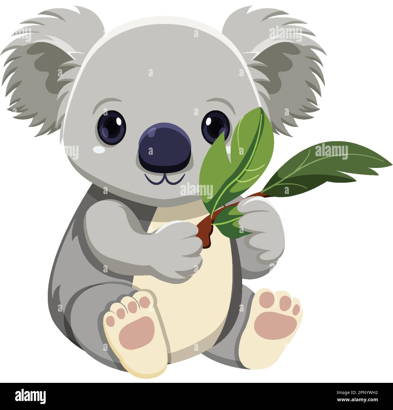 Cute koala cartoon character illustration Stock Vector Image & Art Alamy