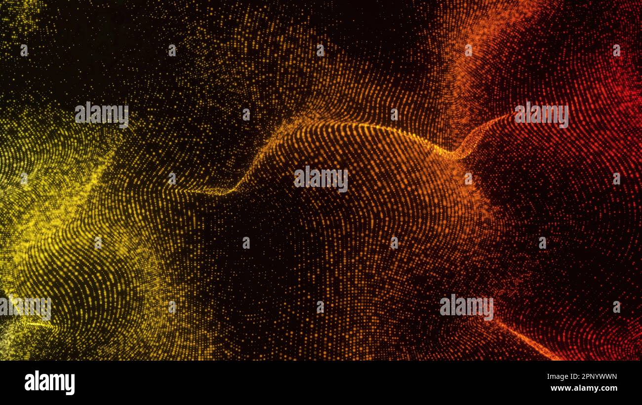 Abstract futuristic 3d animation waves hi-res stock photography and ...