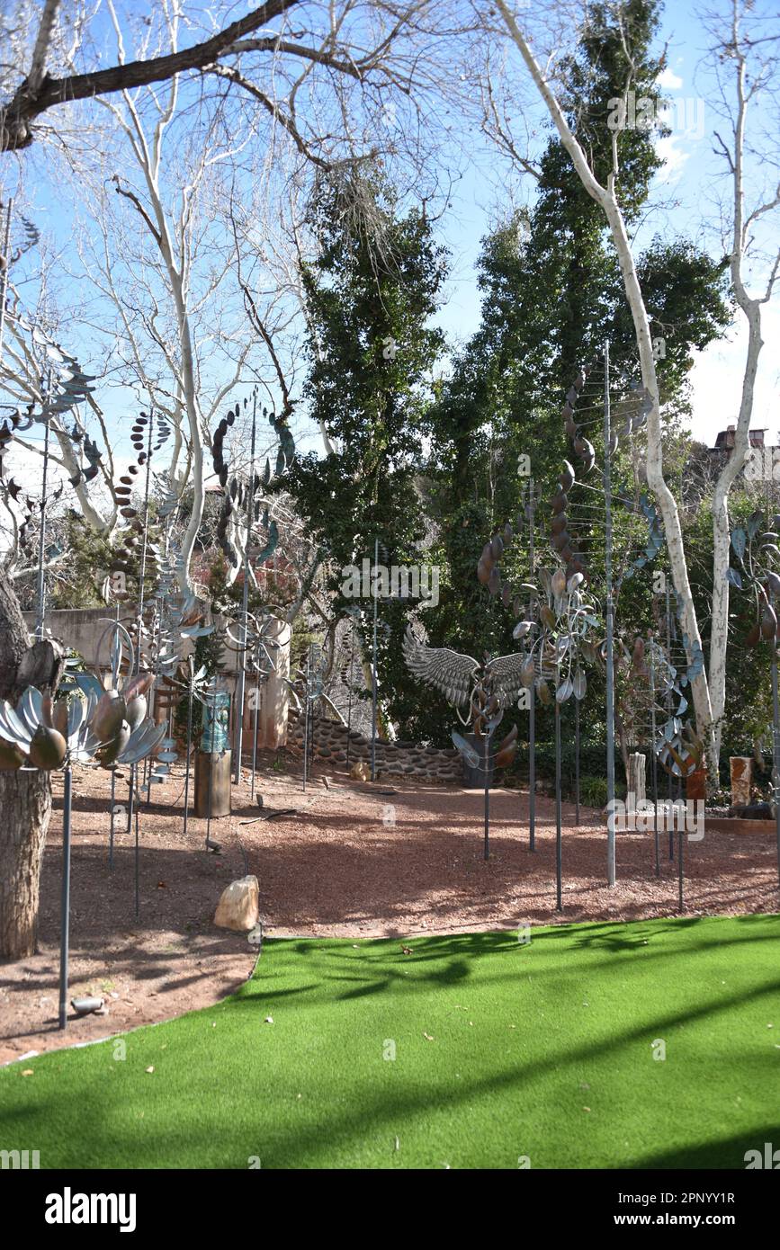 Sedona, AZ. U.S.A. Tlaquepaque Arts & Shopping Village. Renee Taylor