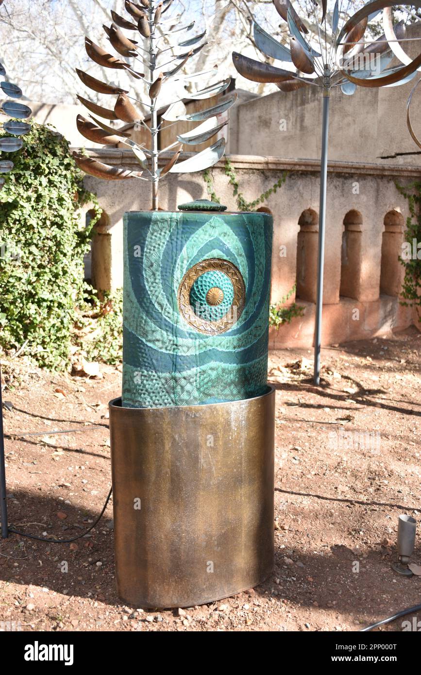 Sedona, AZ. U.S.A. Tlaquepaque Arts & Shopping Village. Renee Taylor