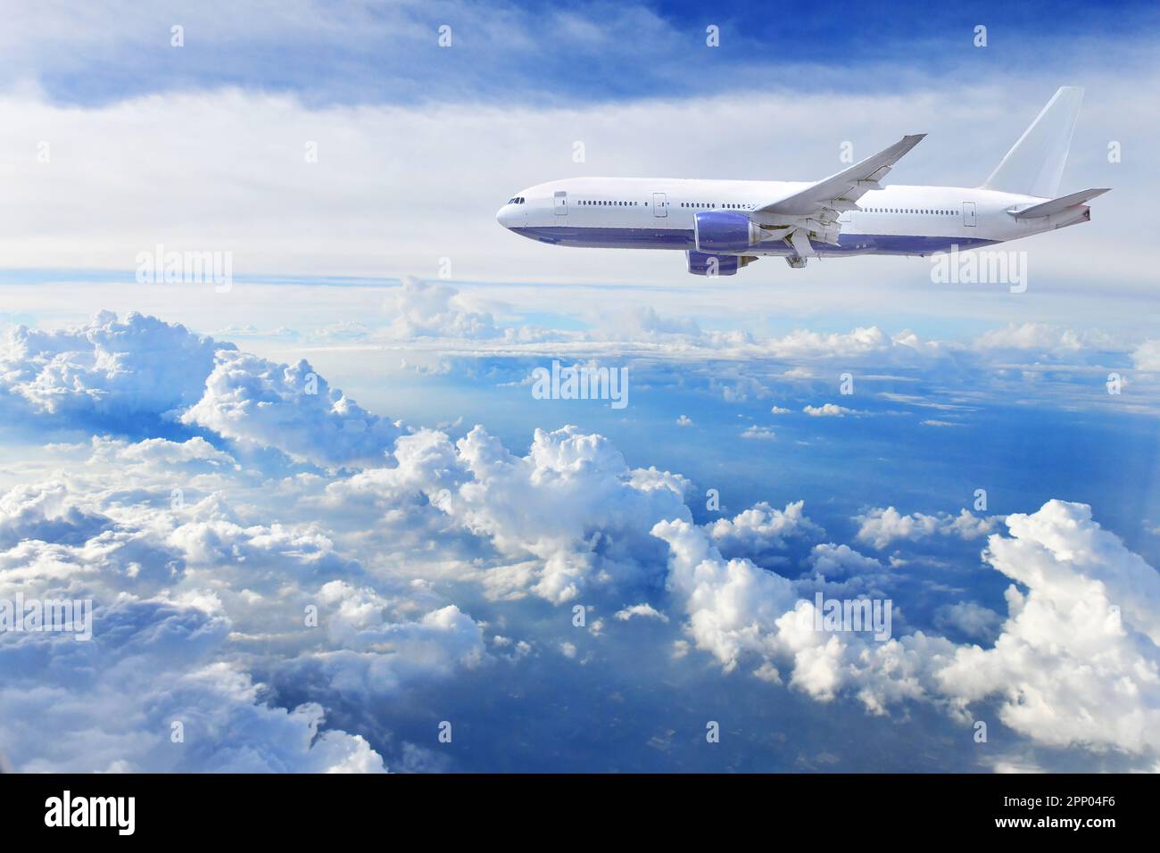 Flight of the plane in the