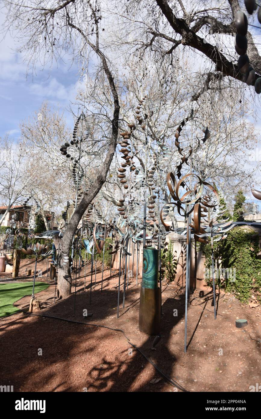 Sedona, AZ. U.S.A. Tlaquepaque Arts & Shopping Village. Renee Taylor