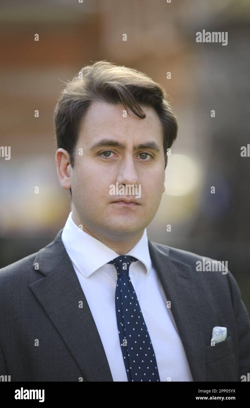Gavin Rice - Project Director of 'Future of Conservatism' - Government Special Adviser. Westminster, Oct 2021 Stock Photo
