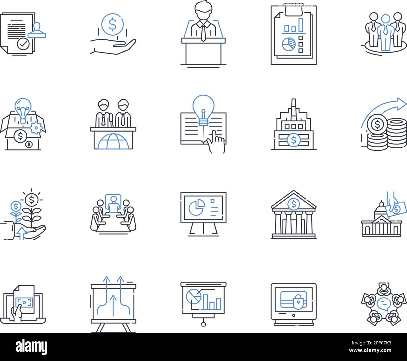 Loan provider line icons collection. Finance, Credit, Lending, Mortgage, Interest, Application, Approval vector and linear illustration. Repayment Stock Vector