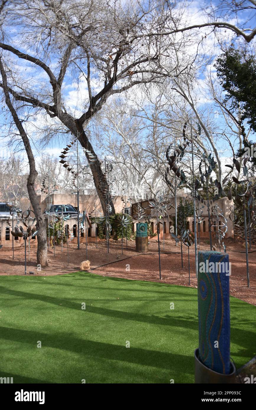 Sedona, AZ. U.S.A. Tlaquepaque Arts & Shopping Village. Renee Taylor