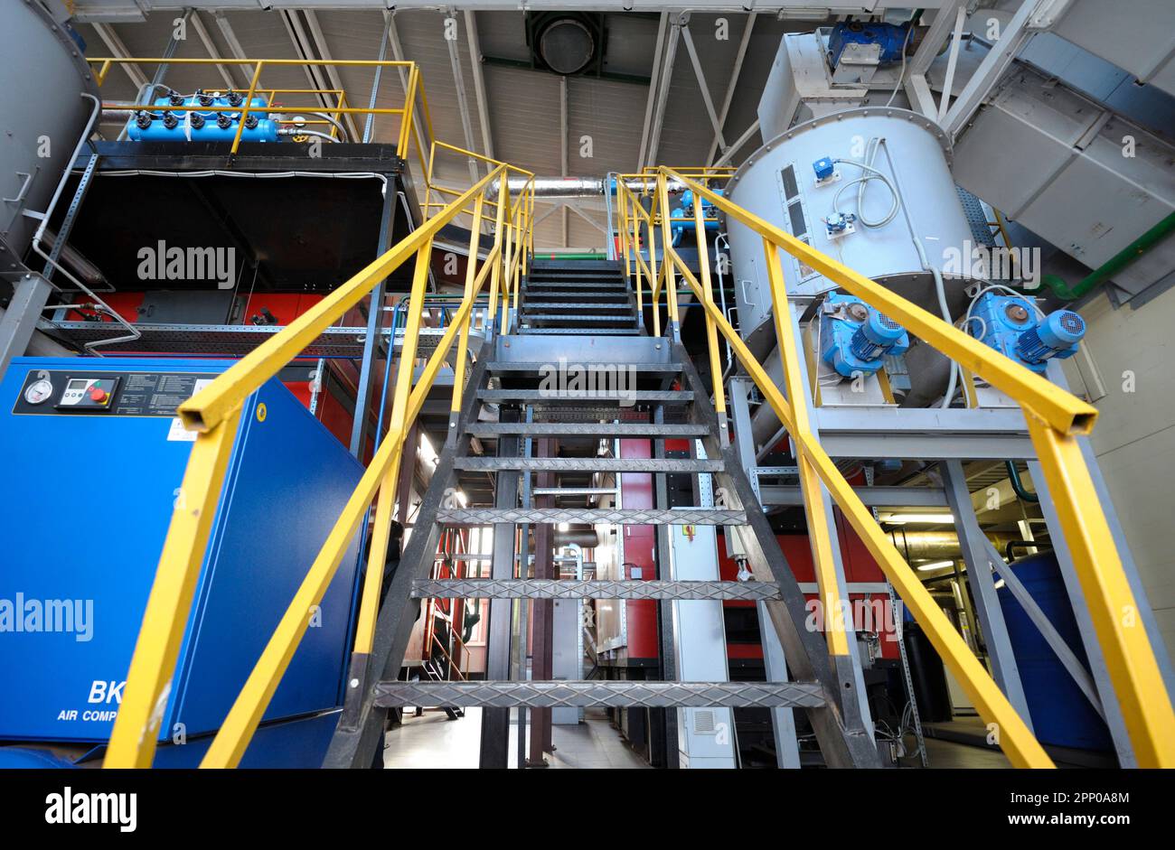 Steam generation vessel, part of the biggest in Ukraine boilerhouse