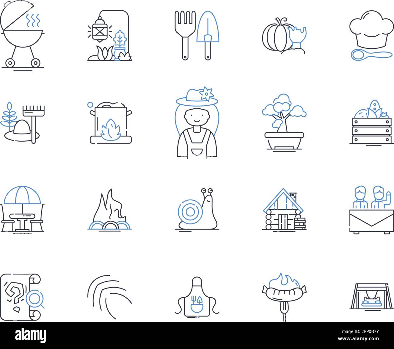Chemical plant line icons collection. Reactor, Catalyst, Synthesis, Distillation, Polymer, Chemicals, Filtration vector and linear illustration Stock Vector