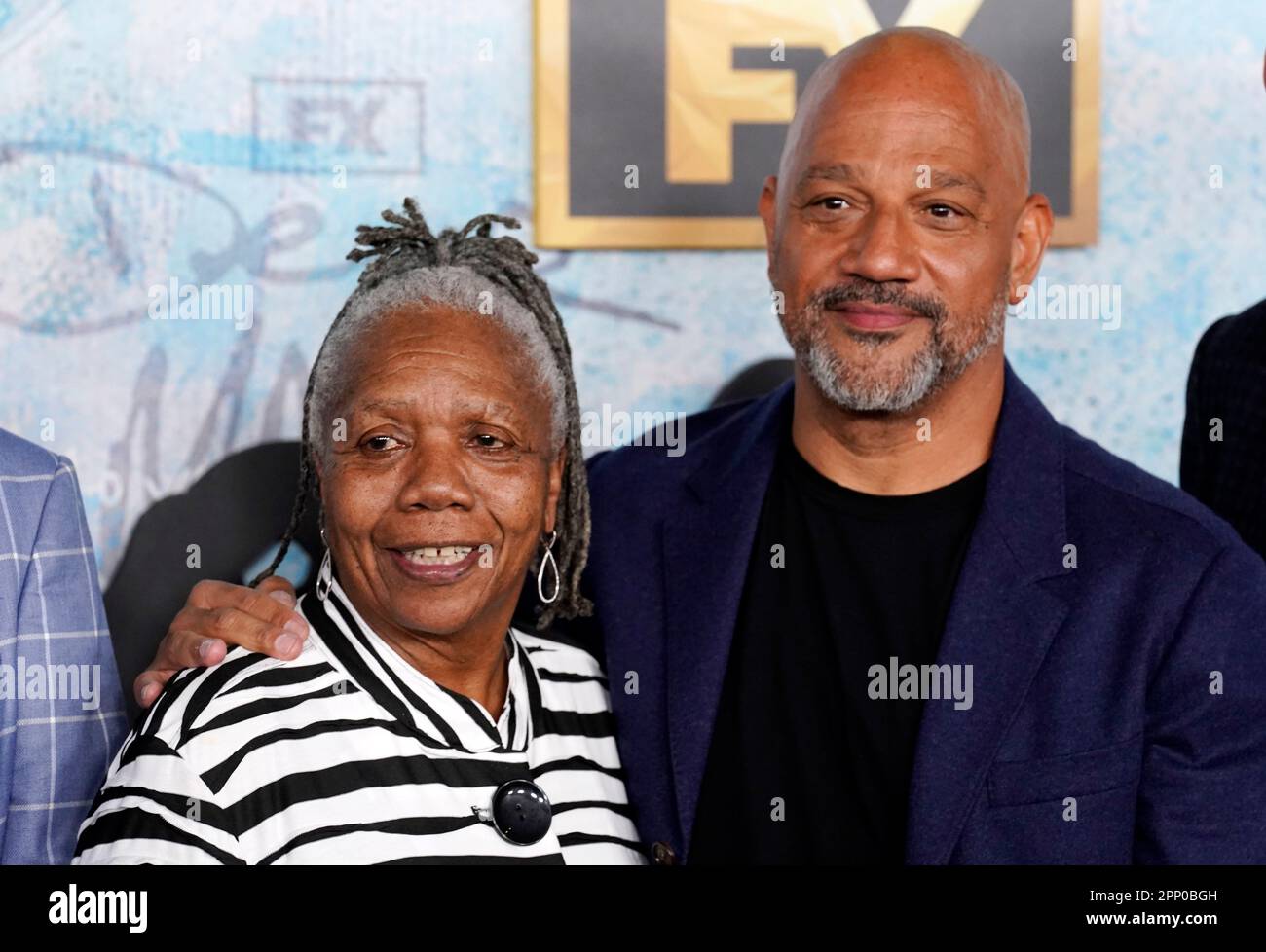 FILE Glo Cox, left, the aunt of late rapper Tupac Shakur, poses with