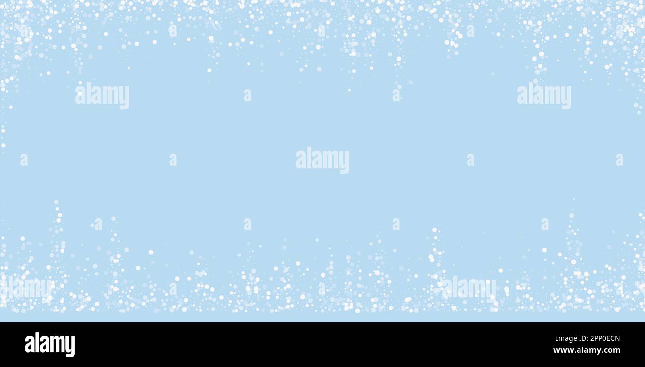 Magic falling snow christmas background. Subtle flying snow flakes and ...