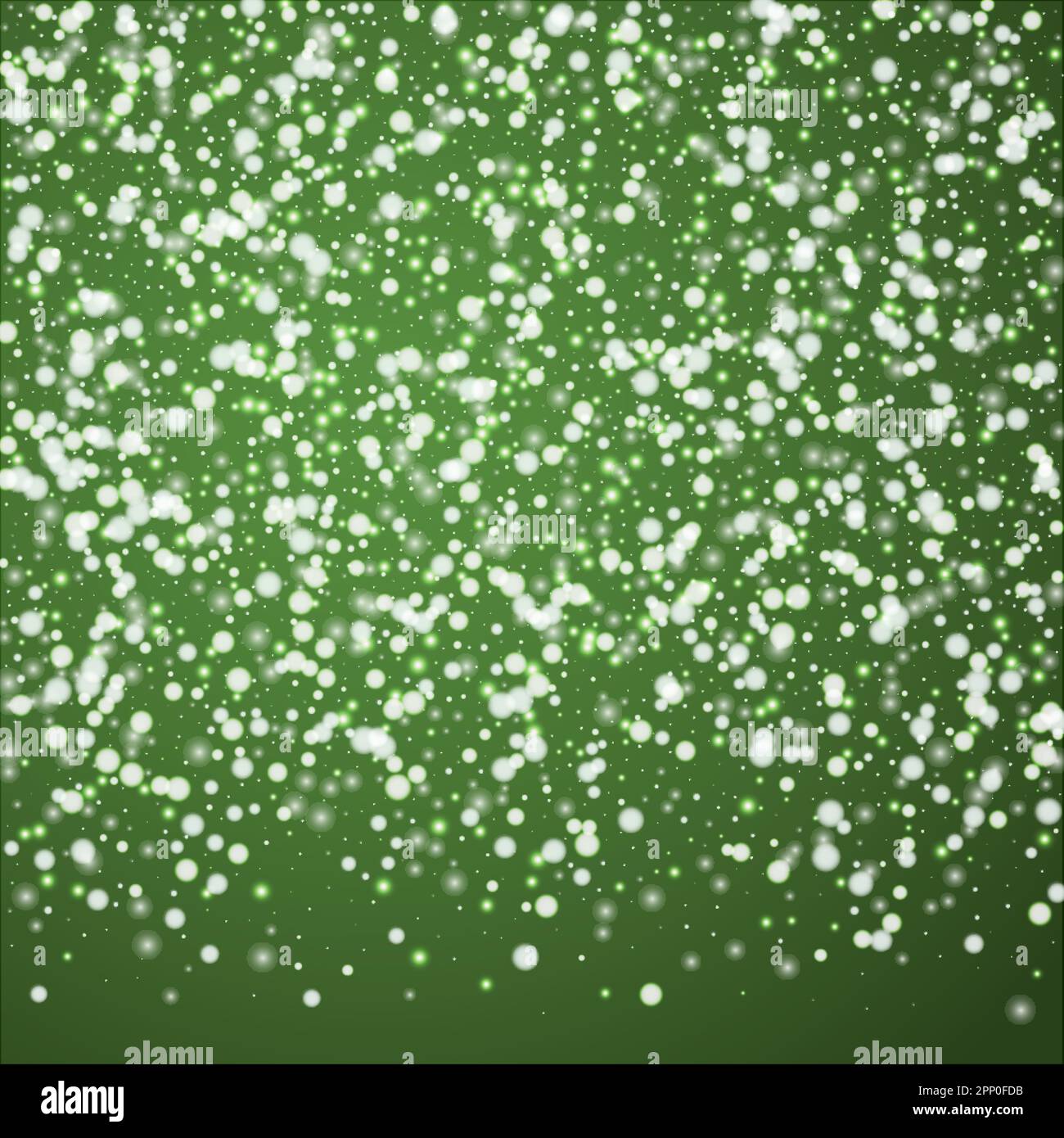 Magic falling snow christmas background. Subtle flying snow flakes and