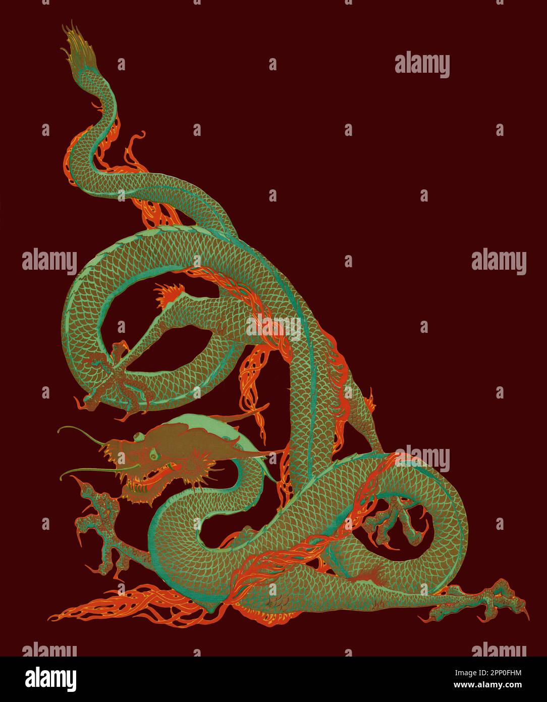 Dragon head drawing hi-res stock photography and images - Alamy