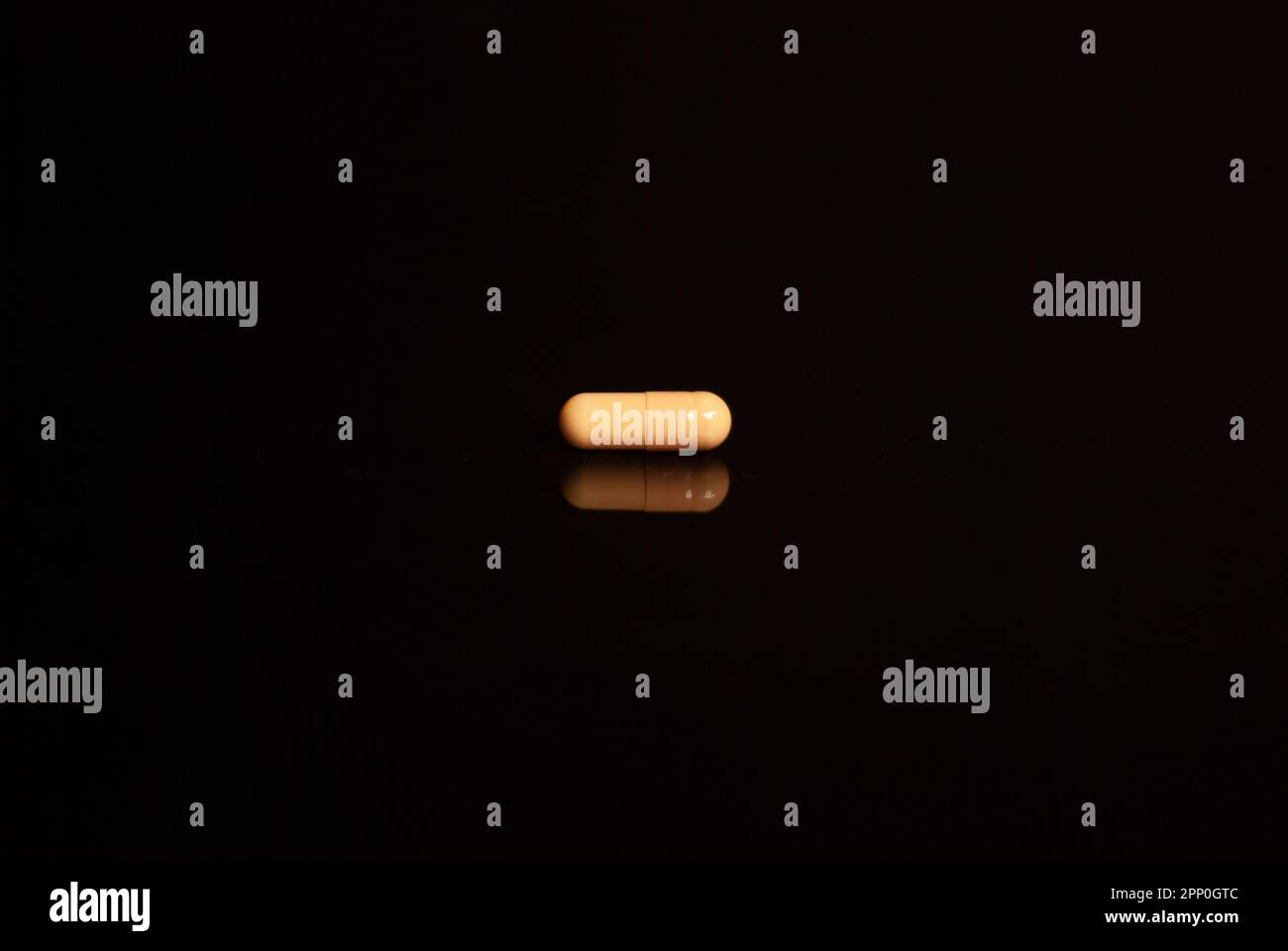 Abstract orange object on black hi-res stock photography and images - Alamy
