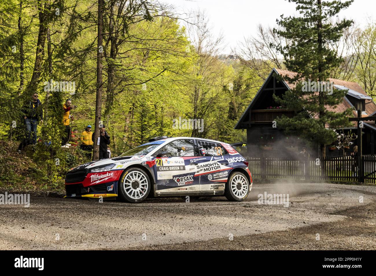 27 Erik CAIS (CZE), Petr TESINSKY (CZE), ERIK CAIS, SKODA Fabia RS, RC2 ...