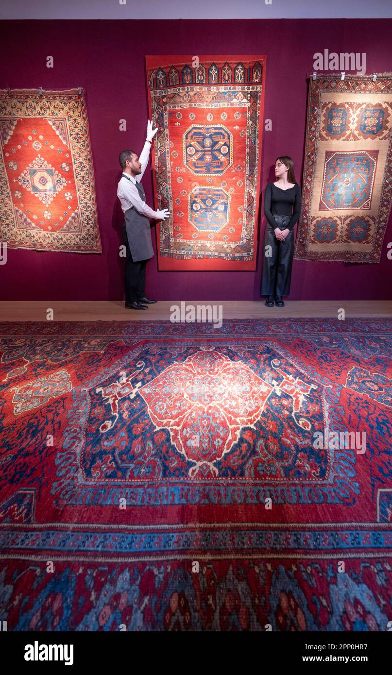 Christie's, London, UK. 21st Apr, 2023. Art of the Islamic and Indian